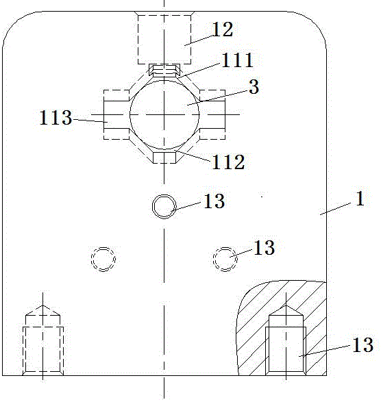 一种给工件钻斜孔的工装的制作方法