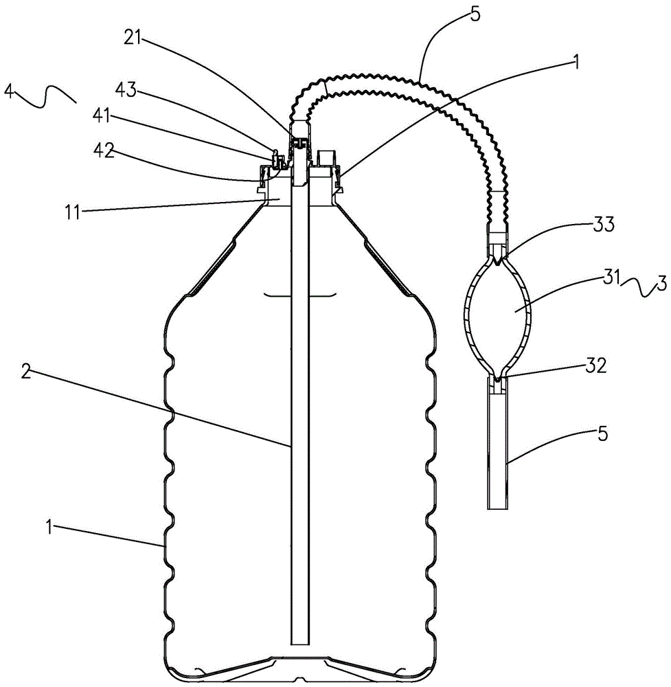 一种自动出液容器的制作方法