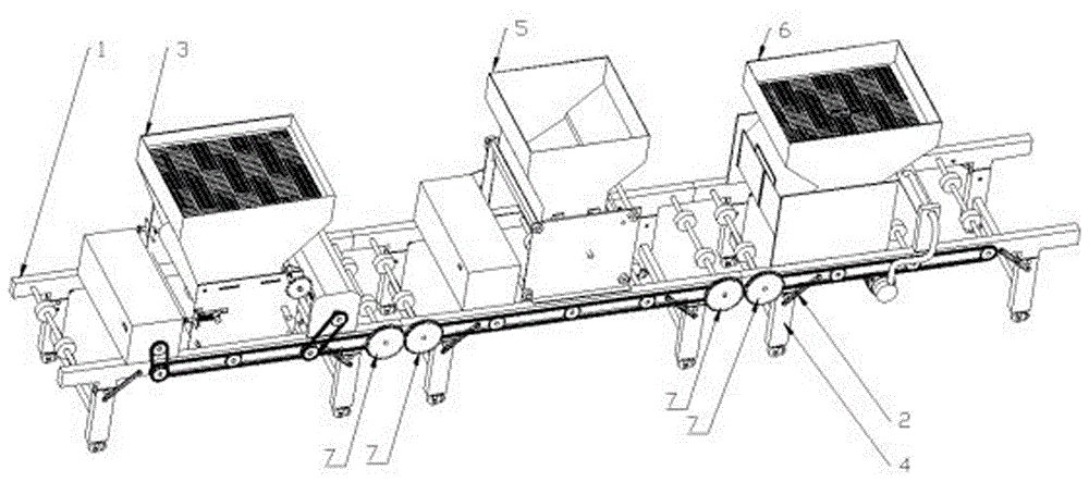 一种组合折叠式工厂化育秧机的制作方法
