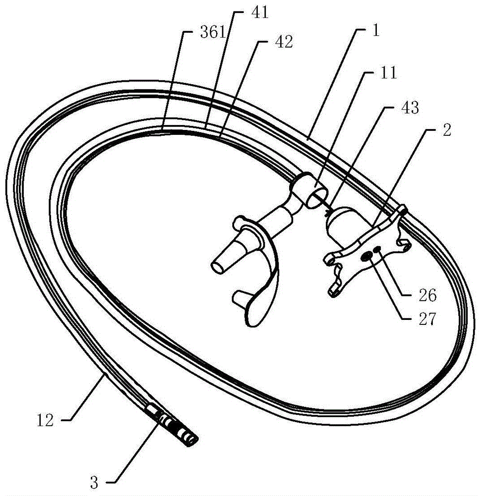 一种内置辅助导引器的胃管的制作方法