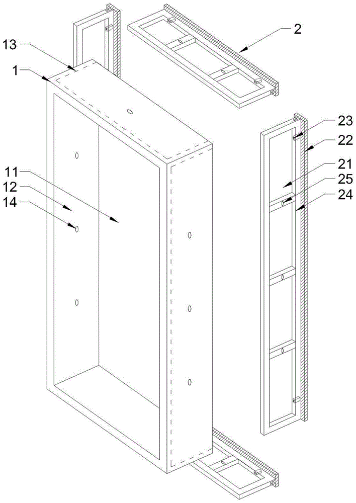 一种挂墙箱柜的安装结构的制作方法