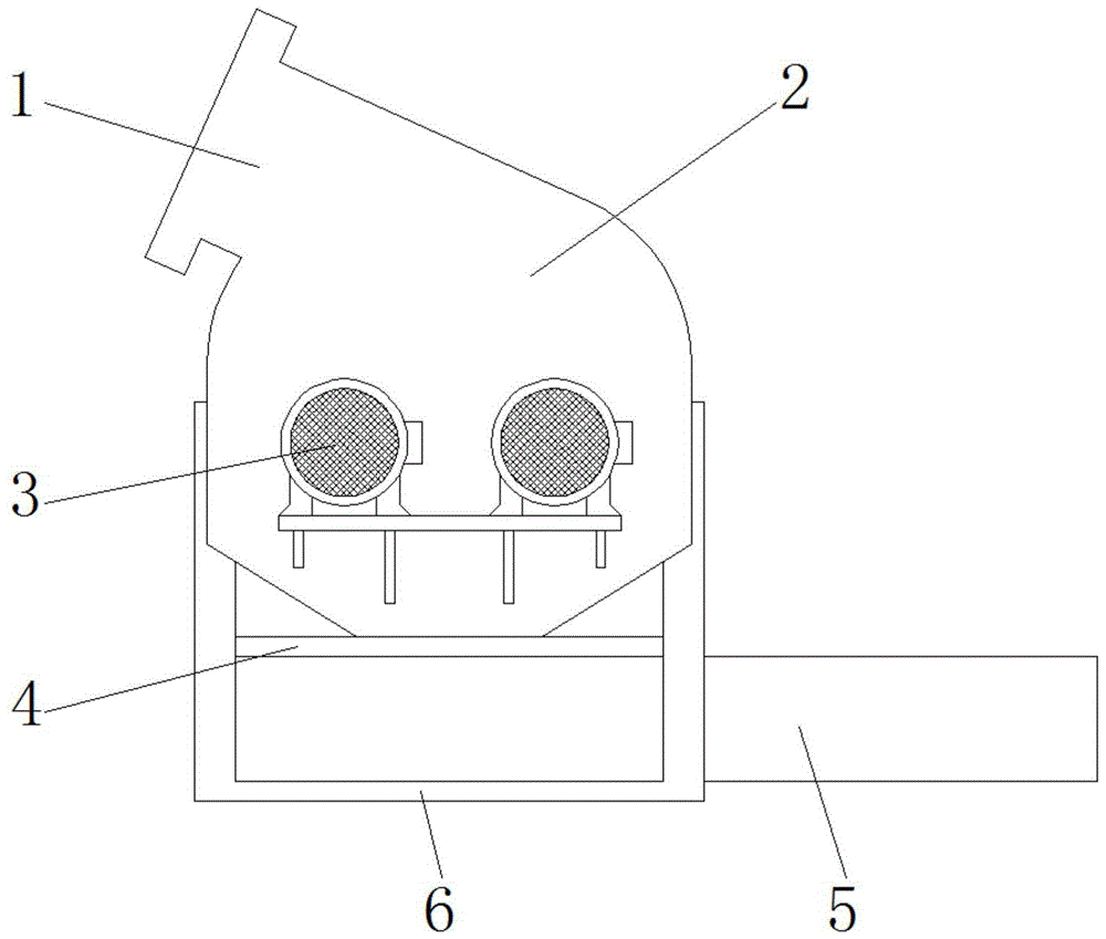 一种可持续工作的人造石墨加工用粉碎机的制作方法