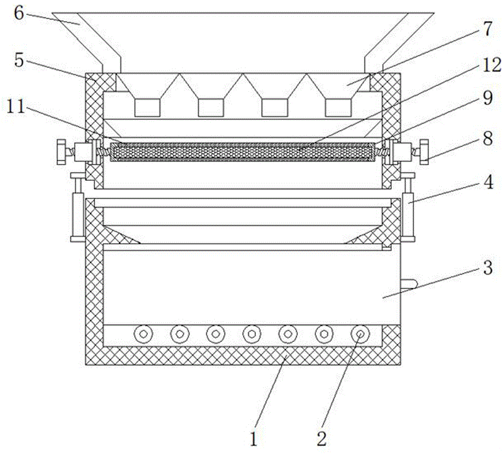 一种房屋建造用筛沙装置的制作方法