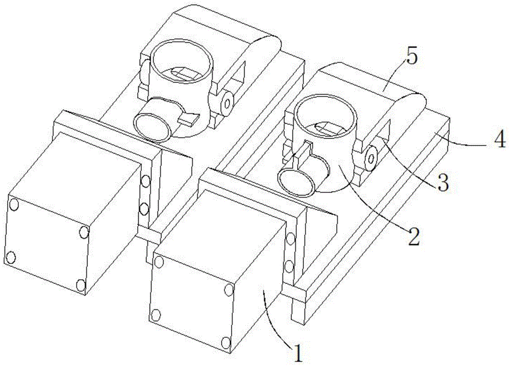 表体容室钳式自动装夹机构的制作方法