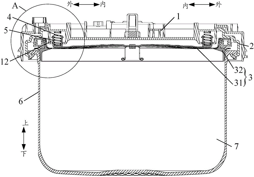 盖体及烹饪器具的制作方法