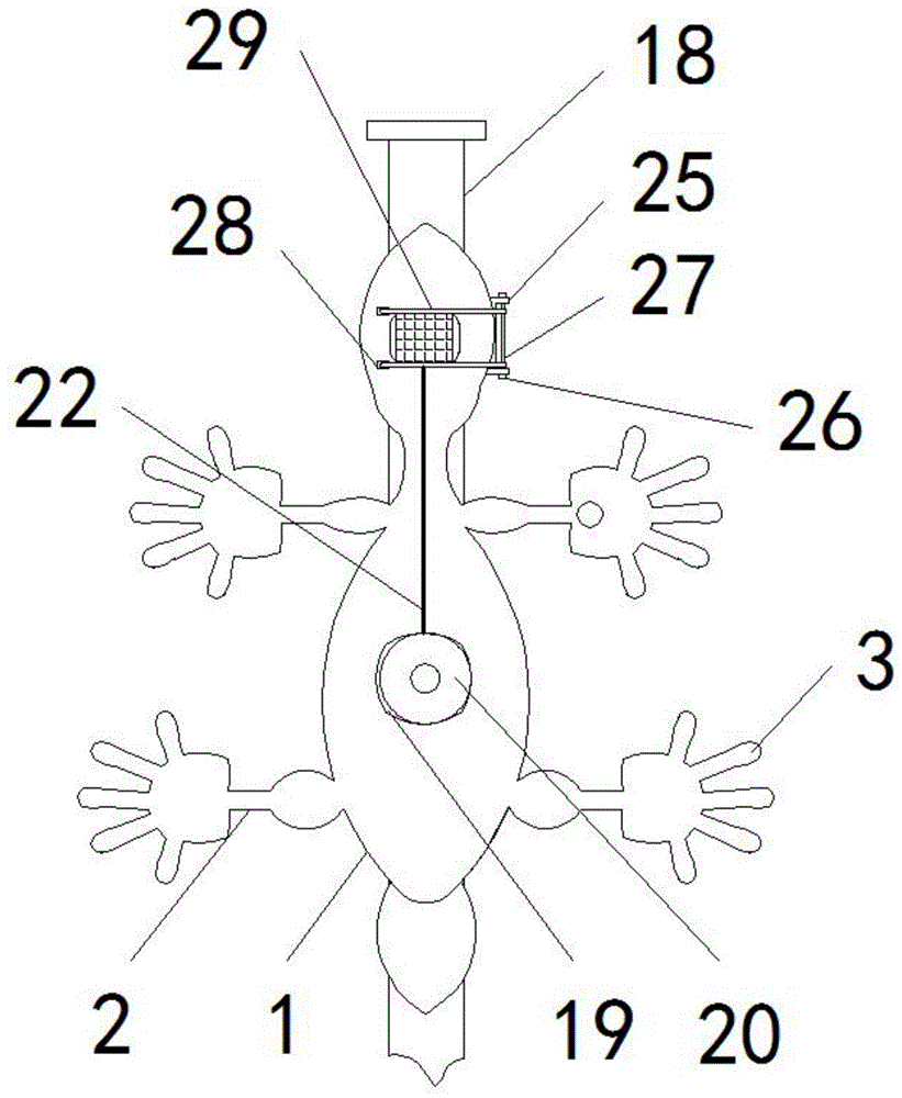 一种电子导管固定装置的制作方法