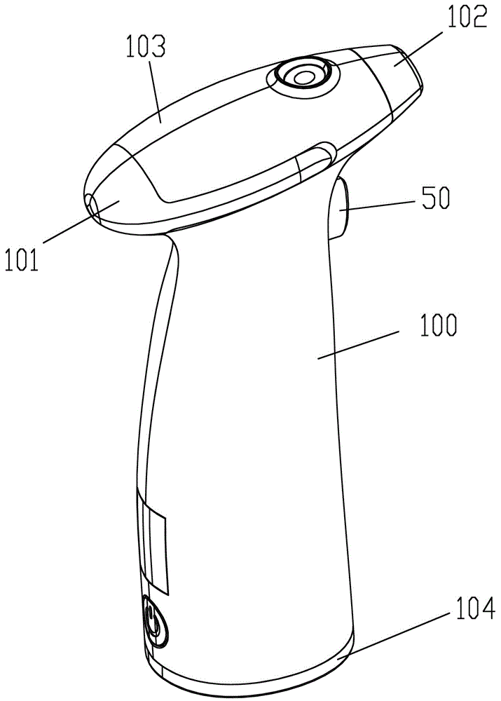 手持一体式喷笔的制作方法