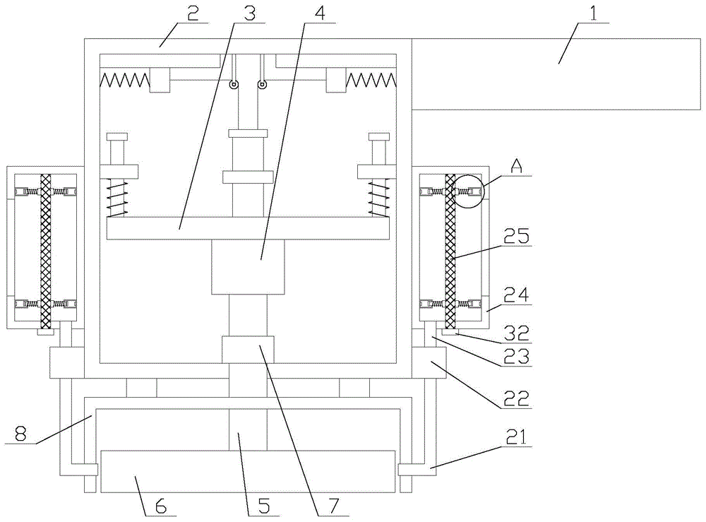 一种用于建筑施工的具有防尘功能的减振型抛光设备的制作方法