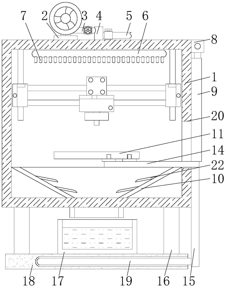 一种可自动清理的3D打印机的制作方法