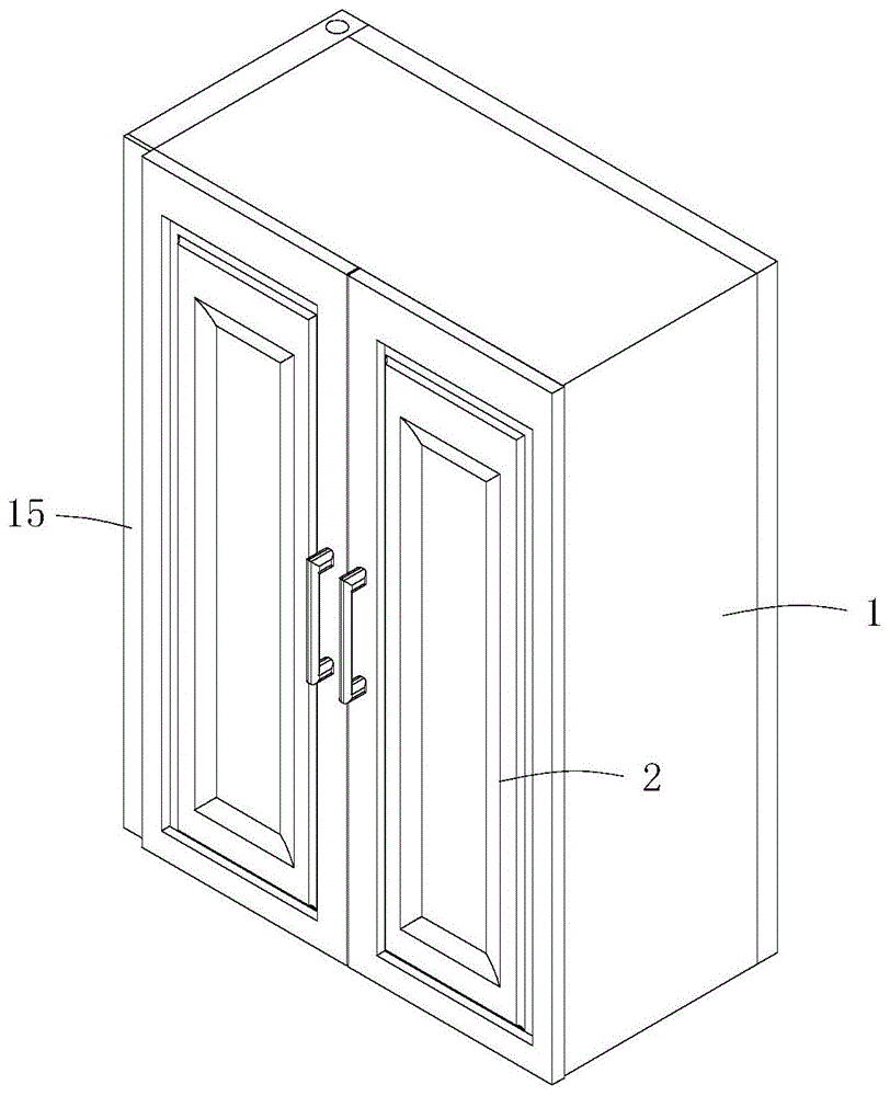 一种防潮耐用的香樟木衣柜的制作方法