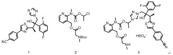硫酸氢根/硫酸根型阴离子交换技术制备艾沙康唑鎓单硫酸盐的方法与流程