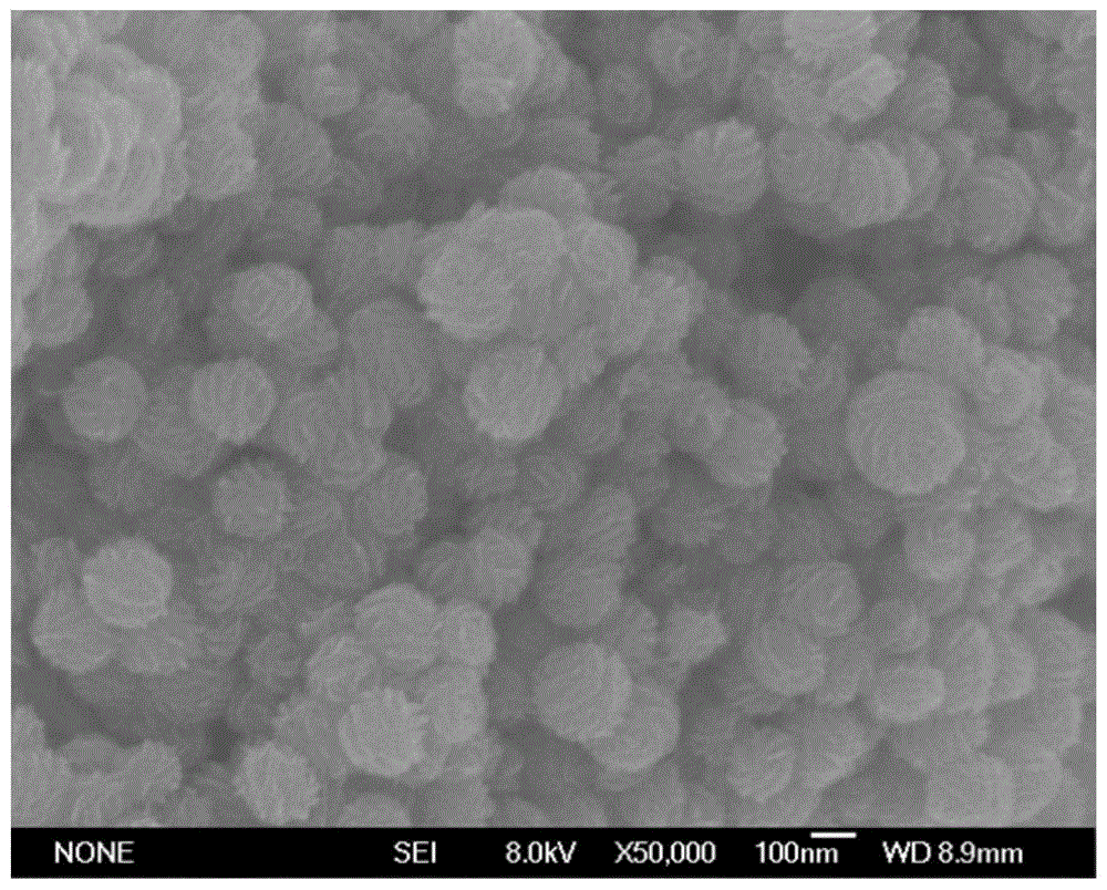 一种花状二硫化钼/二氧化钛纳米复合颗粒电流变液及其制备方法与流程