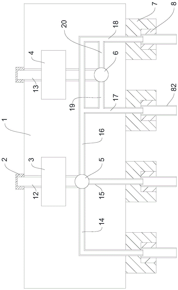 一种吹瓶机的吹气装置的制作方法