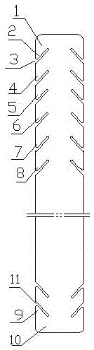 一种交叉连接式捆钞带的制作方法