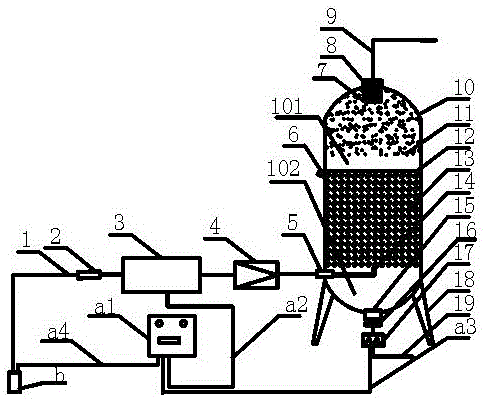 一种具有生物净化与物理过滤的一体化设备的制作方法