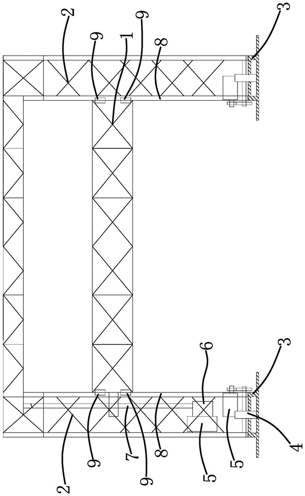 新型装配式钢结构滑移架的制作方法