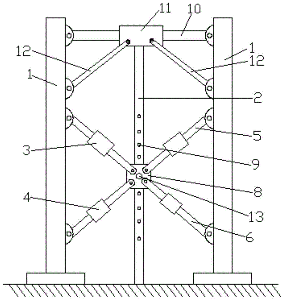 一种建筑工程模板支撑柱的制作方法