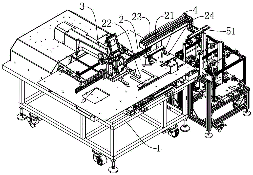 一种内厘缝纫机的制作方法