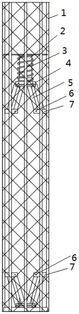 一种锚杆或桩基用简明网格结构的变直径钢筋笼的制作方法