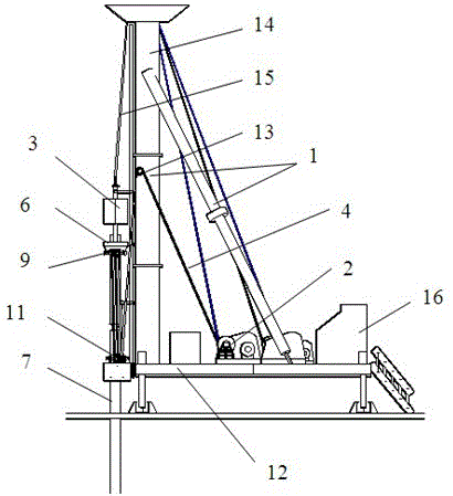 锤击与静压结合的预制桩沉桩装置及施工方法与流程