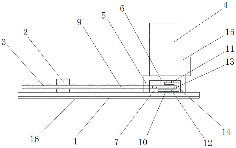 一种C型轨道用车库门电机链条头件组合的制作方法