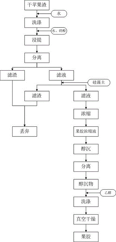 一种果胶生产工艺的制作方法