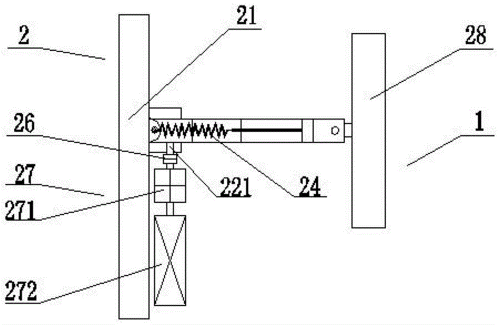 一种适配旋转灯具的伸缩灯支架的制作方法