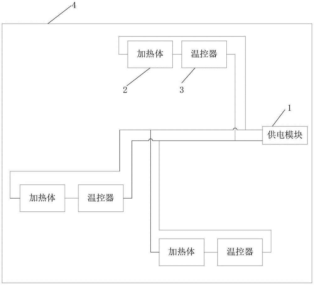 一种热水器防冻加热装置及热水器的制作方法