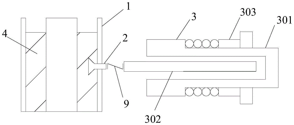 测量高温高压凝固体固化后涨缩量的位移传感系统的制作方法