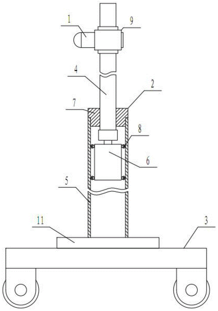 一种10kV配电变压器噪声测量装置及其测量方法与流程