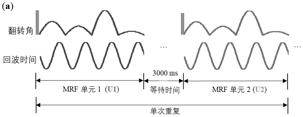 一种超短回波时间磁共振指纹弛豫时间测量方法与流程