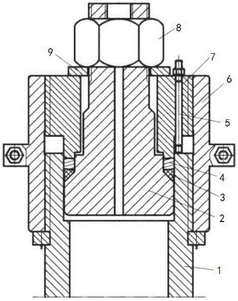 一种用于超高压容器的楔形密封结构的制作方法