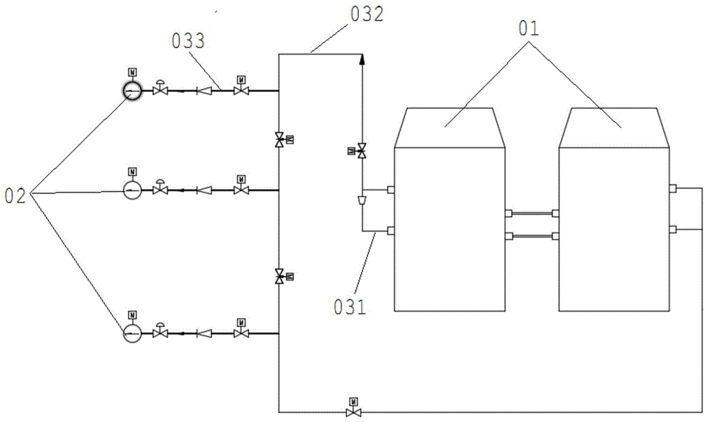 一种火电厂及其开式凝汽器冷却水排空气系统的制作方法