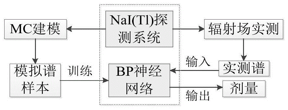 一种基于BP神经网络和蒙特卡洛算法的γ射线剂量测量方法与流程