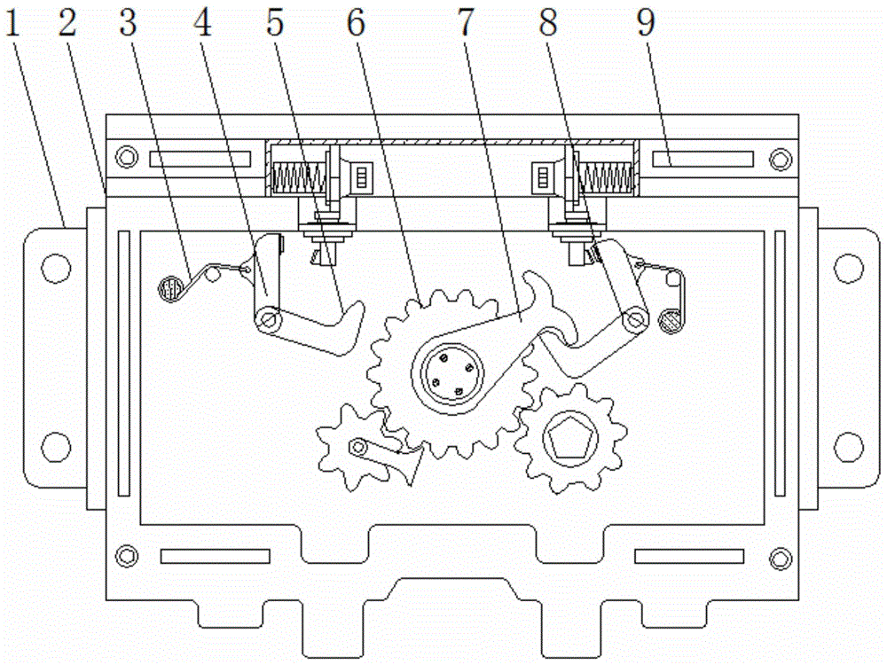 一种新型高压开关柜的分合闸开关装置的制作方法