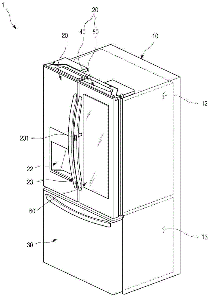 冰箱及冰箱用透明面板组件的制作方法