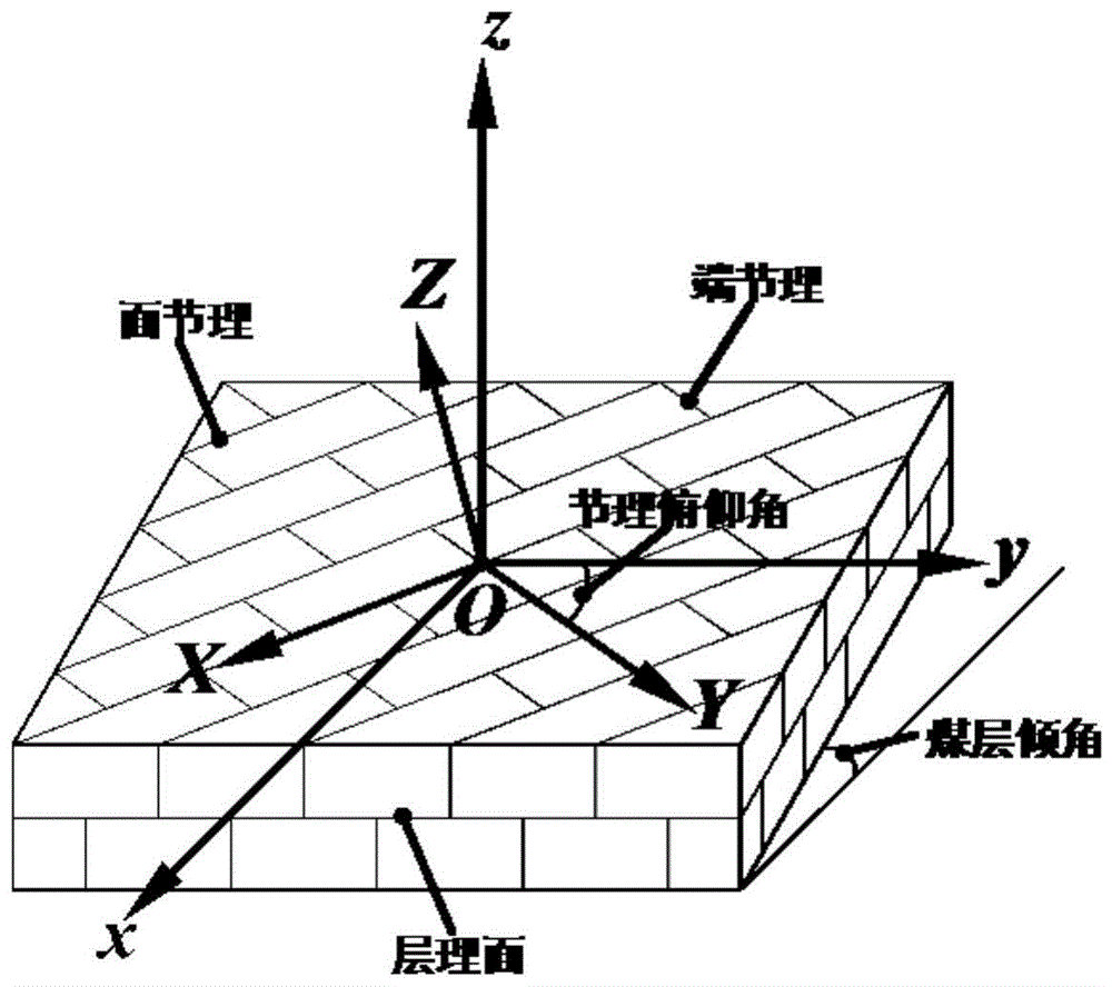 原位倾斜煤层主渗透率张量卸瓦斯压力响应行为表征方法与流程