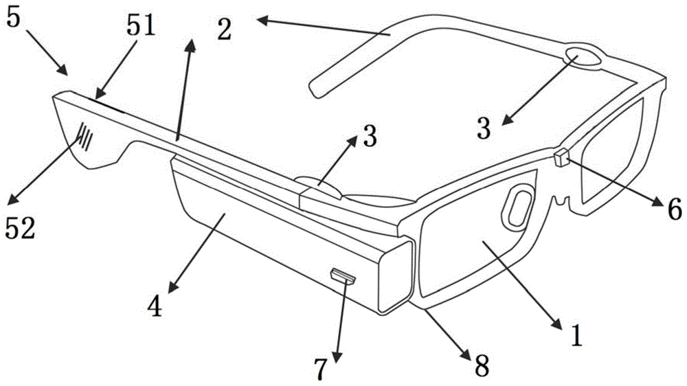 一种智能眼镜的制作方法