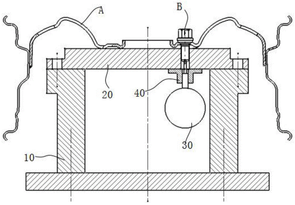 钢车轮螺栓孔刚度测量装置及其测量方法与流程