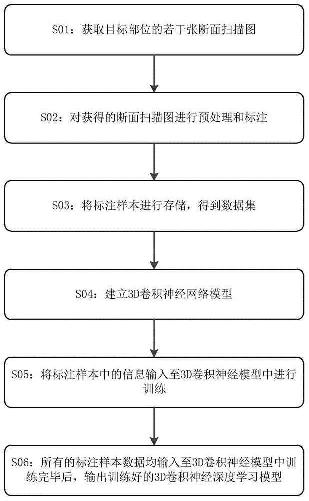 一种基于3D断层扫描图数据集的深度学习模型训练方法与流程