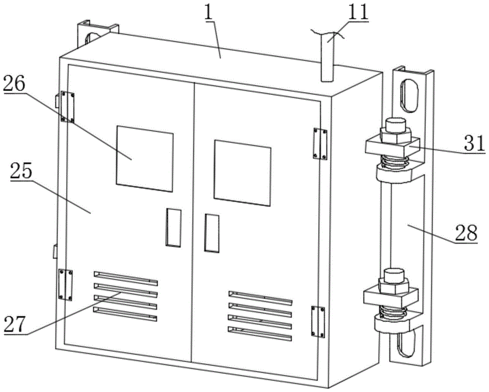 一种具有快速通断电结构的分离式电气开关盒的制作方法