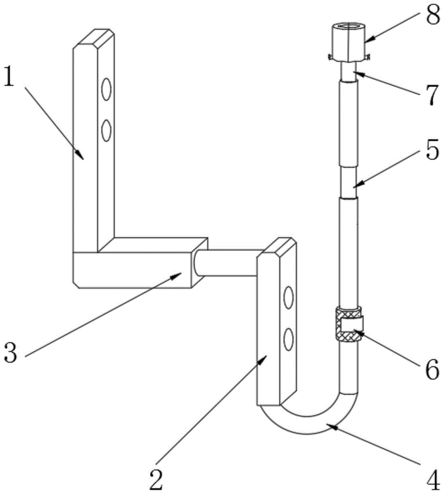 架空线路杆塔防腐接地线的制作方法