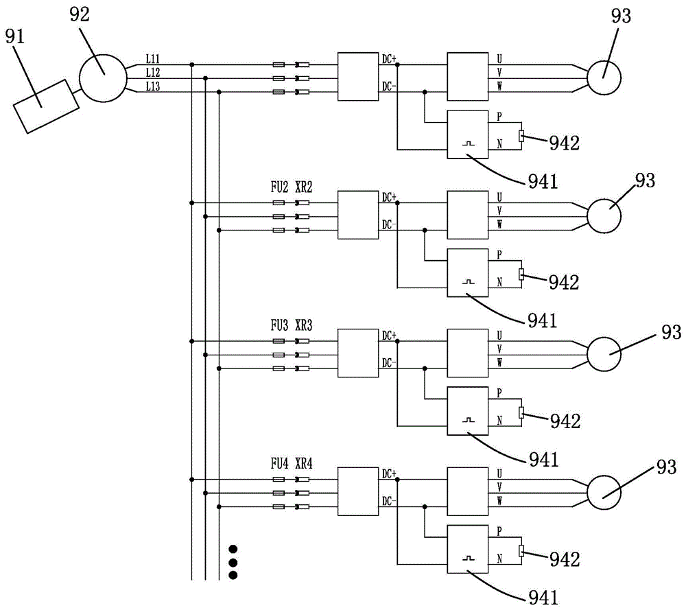 节能型克令吊供电系统的制作方法