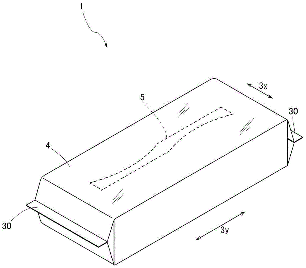 膜包装抽纸的制作方法