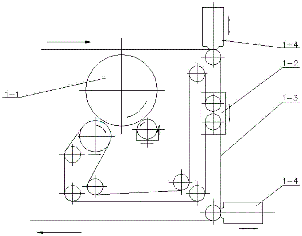 一种间隙工作的滚筒印刷机的制作方法