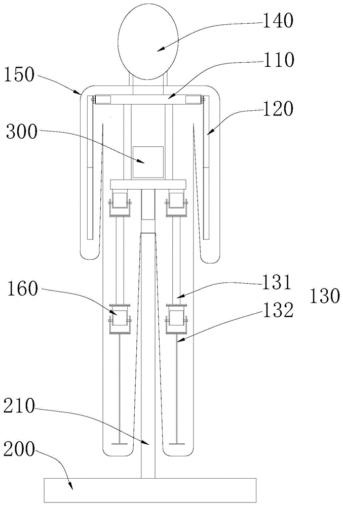 行人仿生模型及其应用的制作方法