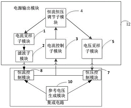 一种低压制造工艺的集成电路及其电源电路的制作方法