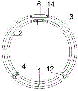 注浆法施工的圆型装配式地下综合管廊的制作方法