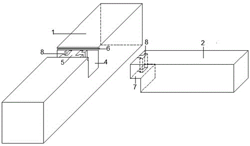 一种装配式主梁与双侧次梁的连接节点的制作方法