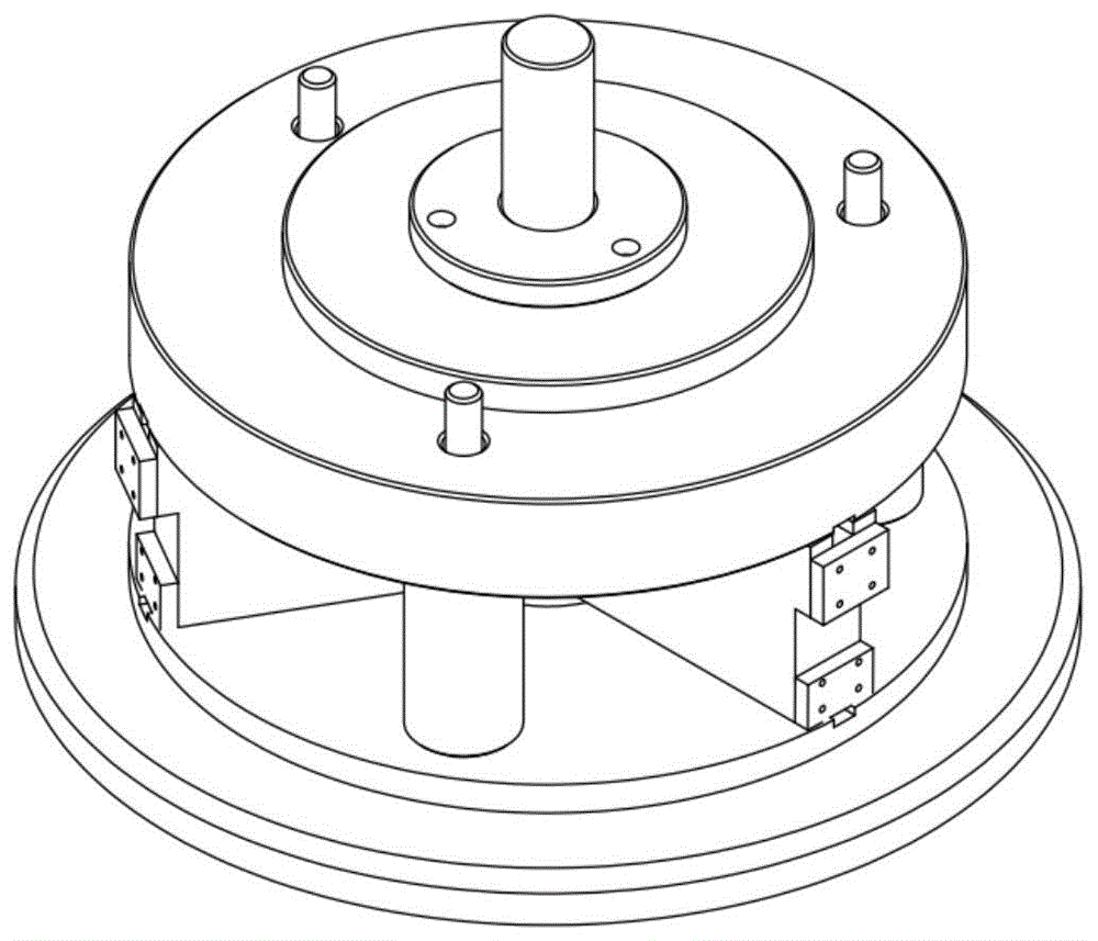 一种重型汽车车轮锁圈工装台架的制作方法